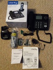 Clarity Products E814CC Amplified Big Button Corded/Cordless Phone System- Great