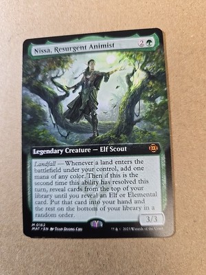 Nissa, Resurgent Animist (Extended Art) March of the Machine: The Aftermath
