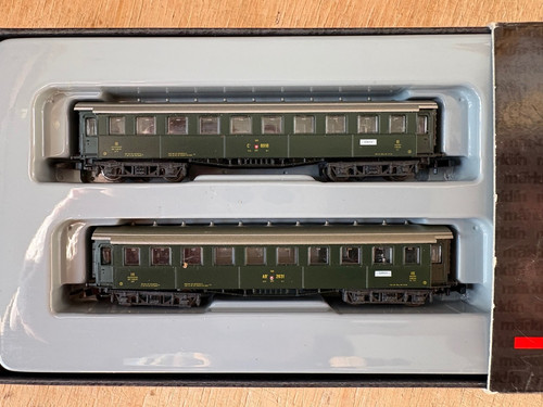 ✅Juego de vagones de tren rápido Märklin Mini-Club 87458 Z SBB💥Luz (FF600-65S4/0) | Zustand: Gebraucht