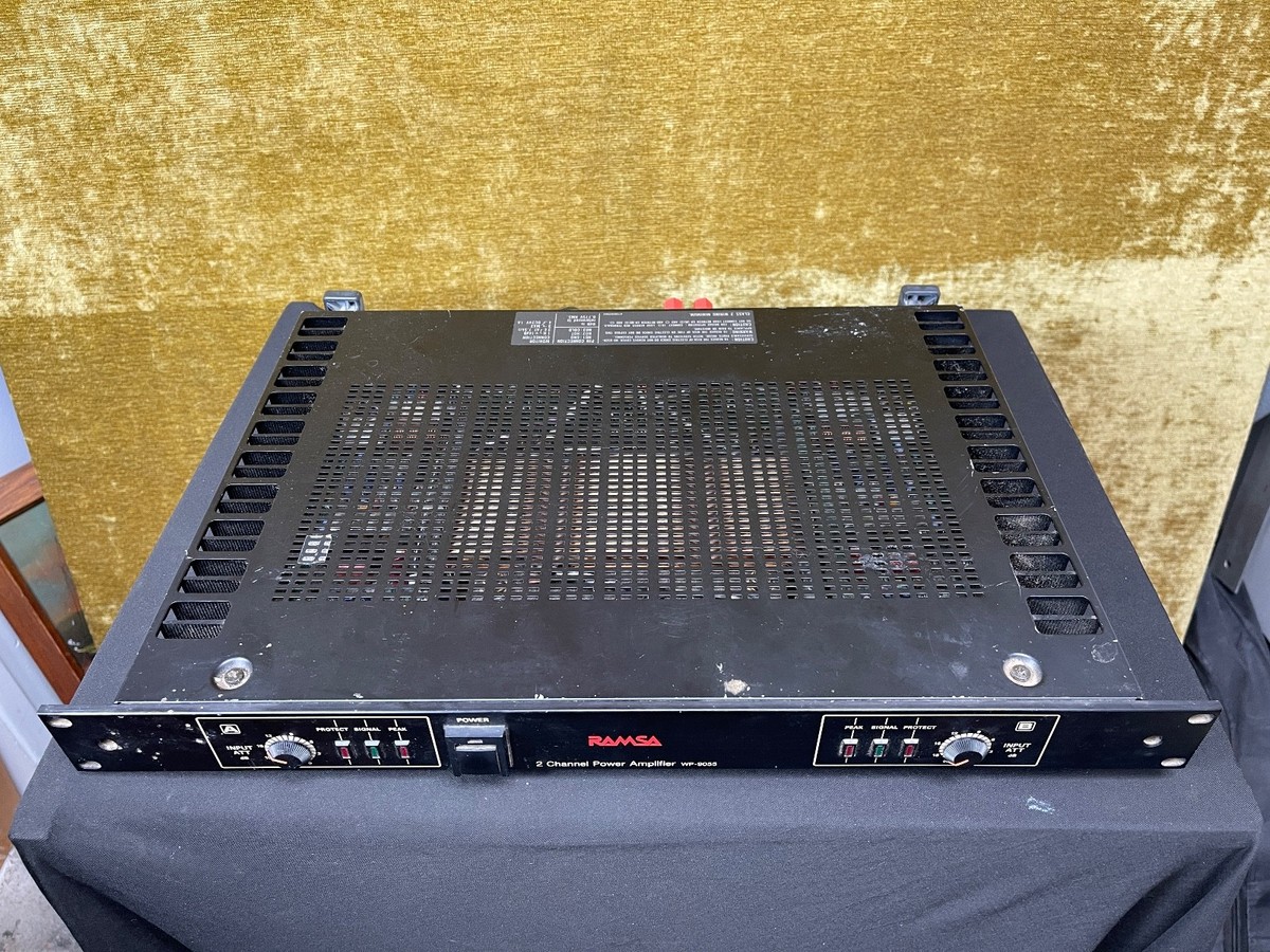 PANASONIC Ramsa WP-9055 2-Channel Power Amplifier | eBay