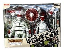 NECA TMNT Eastman & Laird The First Turtles B&W Variant Figure 2 Pack NEW