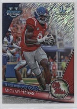 2023 Bowman U Chrome Shimmer Refractor Michael Trigg #128 1mo2