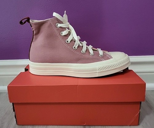 New Converse Chuck Taylor Star 70 Hi Sz 6.5 Rose Sneakers Women Shoes Lugged - Picture 9 of 11