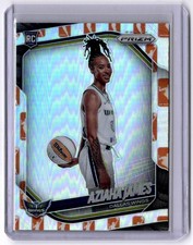 2025 Panini Prizm WNBA #141 Aziaha James WNBA Logo Prizms