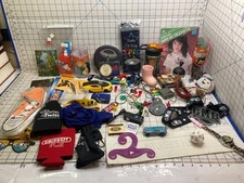 Massive Toy Estate Sale Junk Drawer lot 6 pounds Cars Disney Plush Medals cards