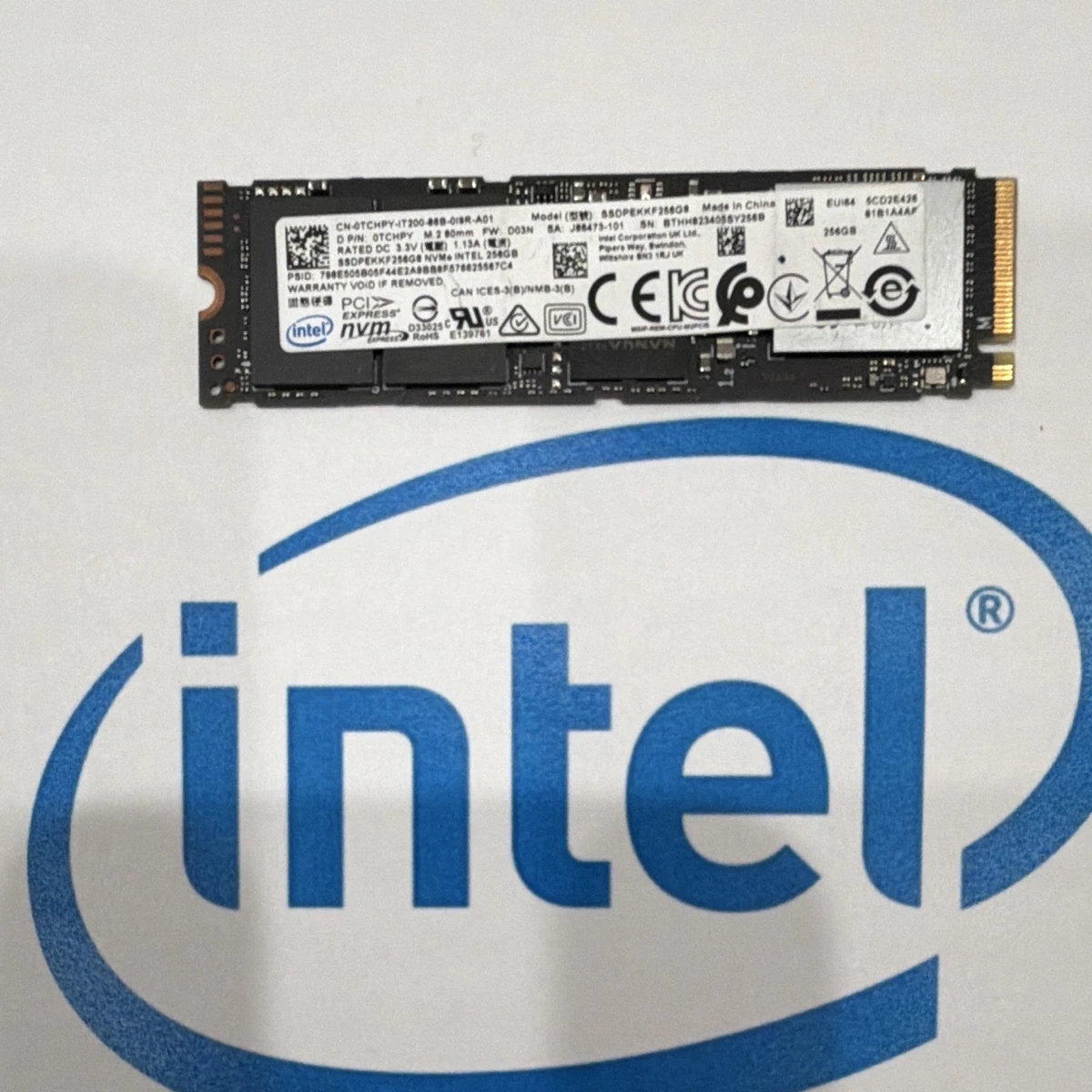 Intel 256 GB Solid State Drives for sale | eBay
