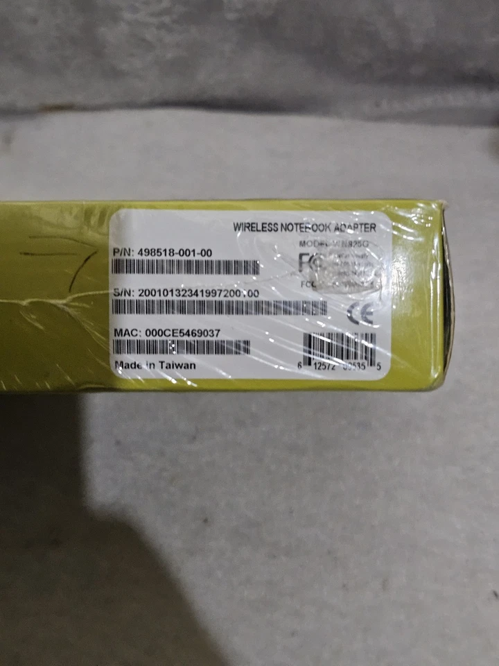 Motorola 802.11G Wireless Notebook Adapter WN825G New Factory Sealed Box! - Image 2 of 4