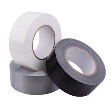 Black Silver White Gaffer Duct Tape 48mm x 50m Waterproof Heavy Duty Strong
