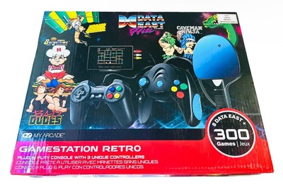 Data East Hits -Plug N Play Retro My Arcade Gamestation (300 Games)