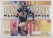 2019 Panini Illusions Living Legends Gold 136/399 Isaac Bruce #LL-IB HOF 02v3