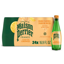 Maison Perrier Orange Sparkling Water, 16.9 fl. oz., 24 pk.