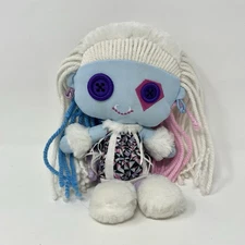 RARE HTF Monster High Abby Bominable Rag Doll 2010 Cute Plush 9" Pre Owned