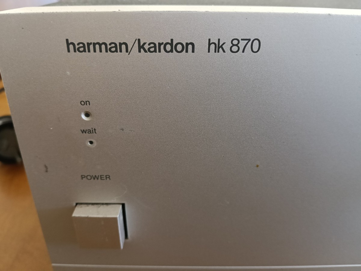 Harmon Kardon HK870 power amplifier (100w/ch) | eBay
