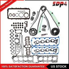 Full Gasket Set Timing Chain Kit Fit for 1997-1999 Ford Expedition 4.6L