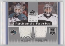 2013-14 SP Game Used Edition Jerseys Antti Niemi Jonathan Quick #AF2-NQ 4p5