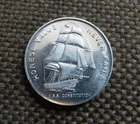 Vintage Liberty Mint U.S.S. Constitution Silver One Troy Ounce .999 Fine Silver
