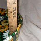 MCM Tray Metal Flowers Daisy”s Stamped Marsh Allen 12” with sides 2”  — photo 7