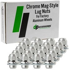 Chrome Lug Nuts For 1997-2001 Toyota Camry With Factory Wheels