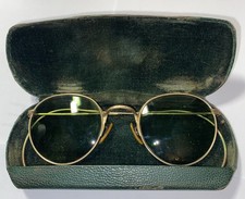 Vintage Bausch  Lomb B L 1/10 12kt GF Ful Vue P3 Rounds Outdoorsman Sunglasses