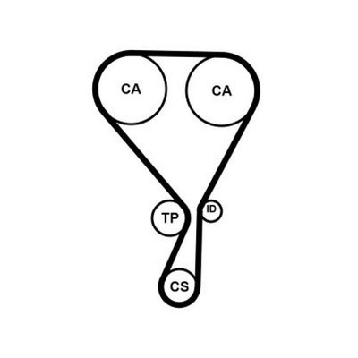 Continental Ctam Zahnriemensatz 22518943 für Peugeot DS Citroen