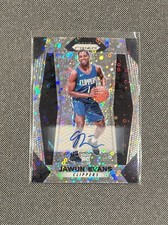 JAWUN EVANS 2017-18 Panini Prizm Autographs Fast Break #216 ROOKIE AUTO