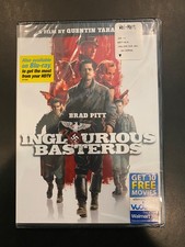 Inglourious Basterds DVD, 2009 Quentin Tarantino Film Brad Pitt   New Sealed