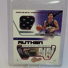 John Stockton Rookie Cards and Autographed Memorabilia Guide 25