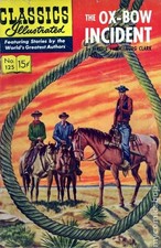Classics Illustrated 125 The Ox Bow Incident #4 VG 1964 Stock Image Low Grade
