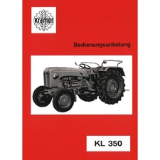 Kramer KL350 Schlepper Viertakt 3-Zylinder Dieselmotor Bedienungsanleitung