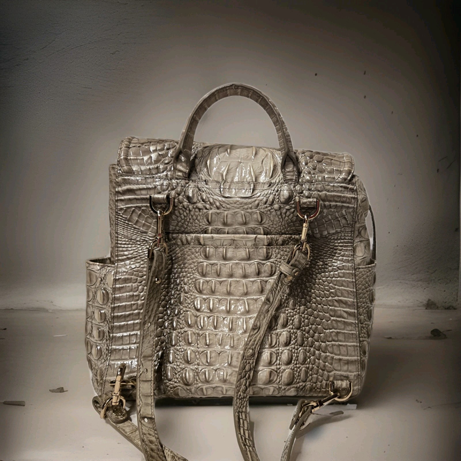 AUTHENIC Brahmin Melbourne Dune Backpack - image 2
