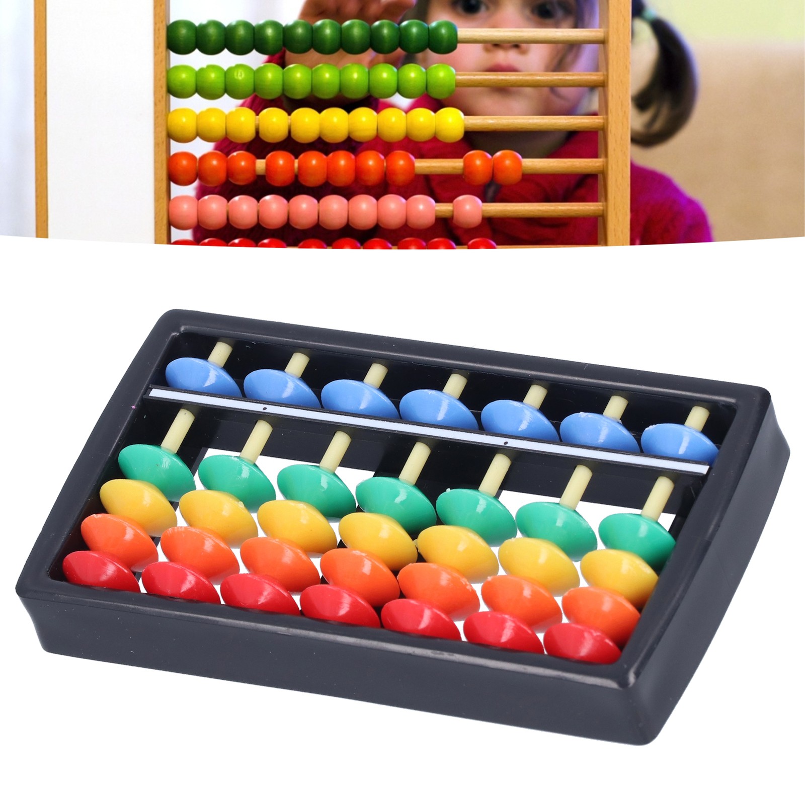 Colorful Abacus Educational Toy Calculation Tool For Math Courses Excellent