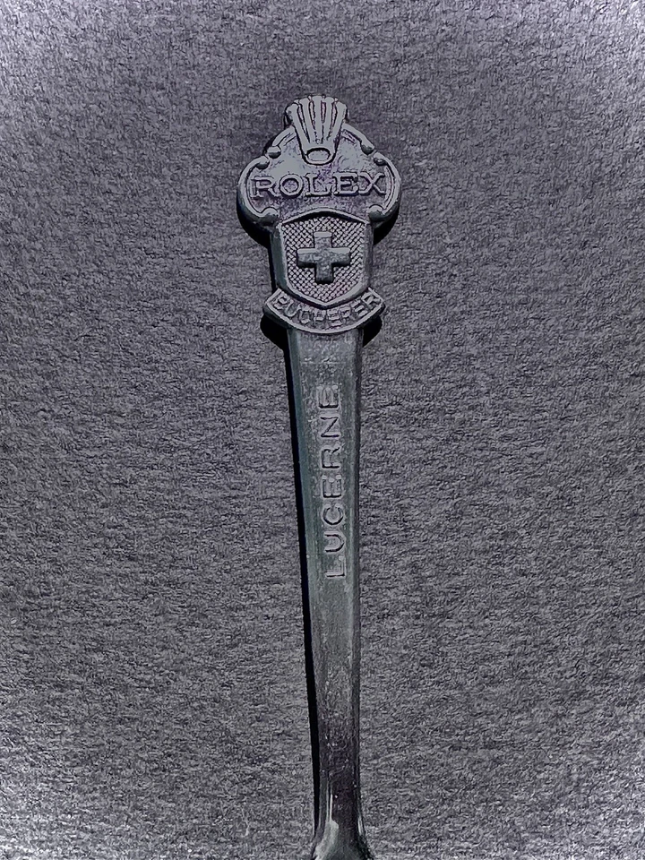 Rolex Bucherer de Suiza Lucerna Cuchara Coleccionista Marcada CB Foto 2 de 4