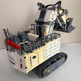 Lego Liebherr R 9800 Technic 42100 Crane Set Rc Instructions Light Kit no Box