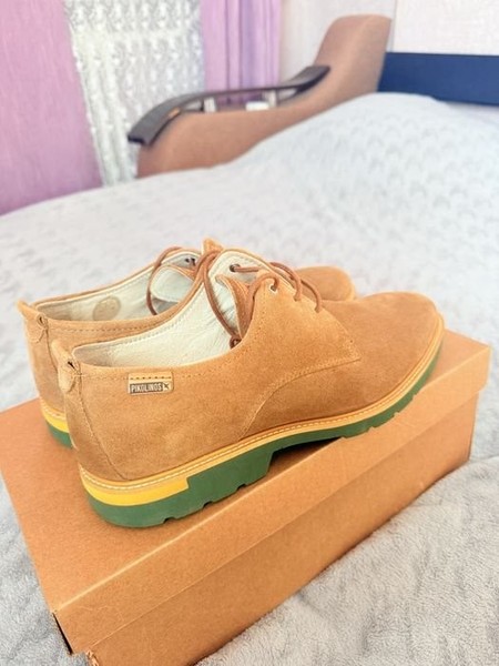 Men Pikolinos Heels Yellow Leather 42
