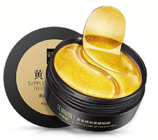 24K Gold Eye Patches 60pcs Korean Collagen Hydrogel