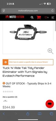 DUCATI Panigale V4 Tuck Tail Tidy & Indicators (2025 onward) Evotech Performance
