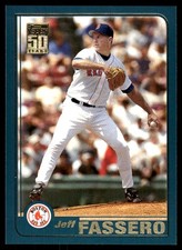 Jeff Fassero 2001 Topps #27 Boston Red Sox MLB READ FREE SHIPPING AutographDen