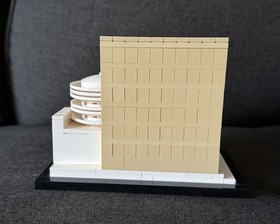 LEGO Architecture Solomon R. Guggenheim Museum 21004 Complete (NO BOX) (RETIRED)
