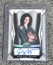 2026 Leaf Pop Century Sigourney Weaver ON-CARD Silver Prismatic Auto #7/9 - SSP