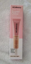 MCoBeauty Super Glow Sheer TINT Serum Foundation 0.5-2 Very Light