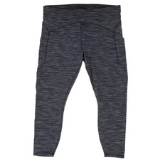 Lululemon Leggings Power Thru High-Rise, Plus Size Abrasion Resistant, 25 in