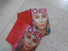 CHER oop exclusiv RARE original H/C vintage import bio photo book