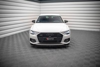 Maxton Design Frontlippe V.3 Passend FüR Audi A6 C8 Schwarz Hochglanz