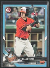 2018 Bowman #12 Chance Sisco Sky Blue #/499