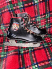 Vintage He-Man Ice Skates Black Size Kids 13 ...
