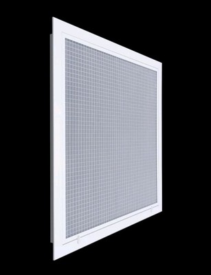 Handua  Aluminum Eggcrate Return Air Filter Grille Dimensions: 26 1/4''W X 26 1/4