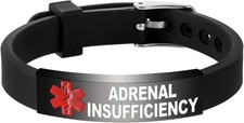 Medical Alert Bracelet Dual-Sided Custom Engraved ID Identification Personalized