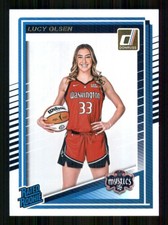 Lucy Olsen 2025 Donruss WNBA #97 Holo Washington Mystics 14208