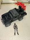Cobra Stinger  W/ Driver GI Joe Hasbro 1984 Vintage Action Figure Vehicle JP