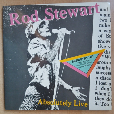 -0603- Rod Stewart - Absolutely Live -12''-Vinyl-Doppel-LP- vg++